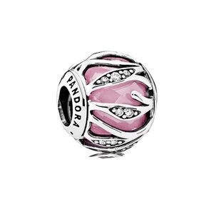 Pandora Nature’s Radiance Pink and Silver Charm